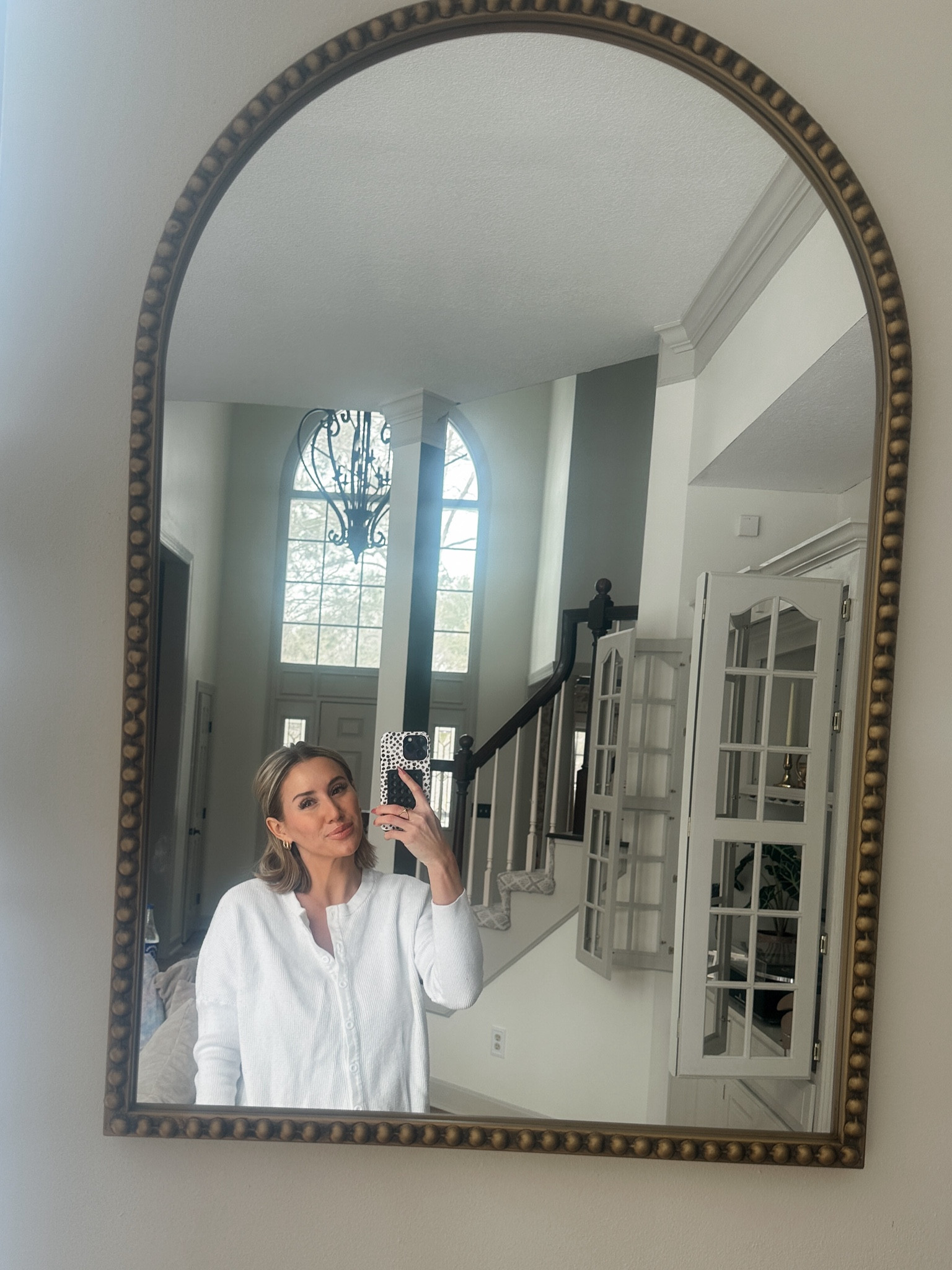 This gold arched wall mirror from amazon would love amazing in any room in the home. It’s super high quality for the price & fits a lot of different home decor styles.

#LTKhome #LTKMostLoved #LTKfamily