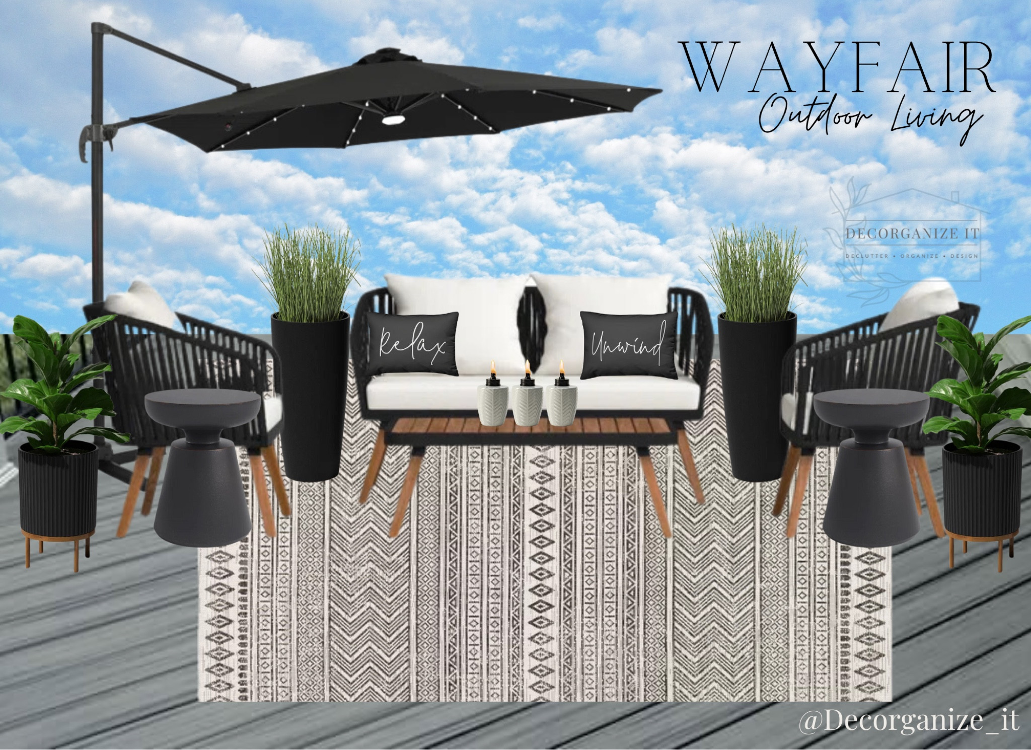 Outdoor living #WayfairSale #Black&White ✨

#LTKSaleAlert #LTKFamily #LTKSeasonal