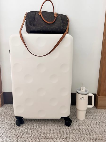 Lightweight suitcase / Stanley cup. Road trip essentials 

#LTKitbag #LTKtravel #LTKunder100