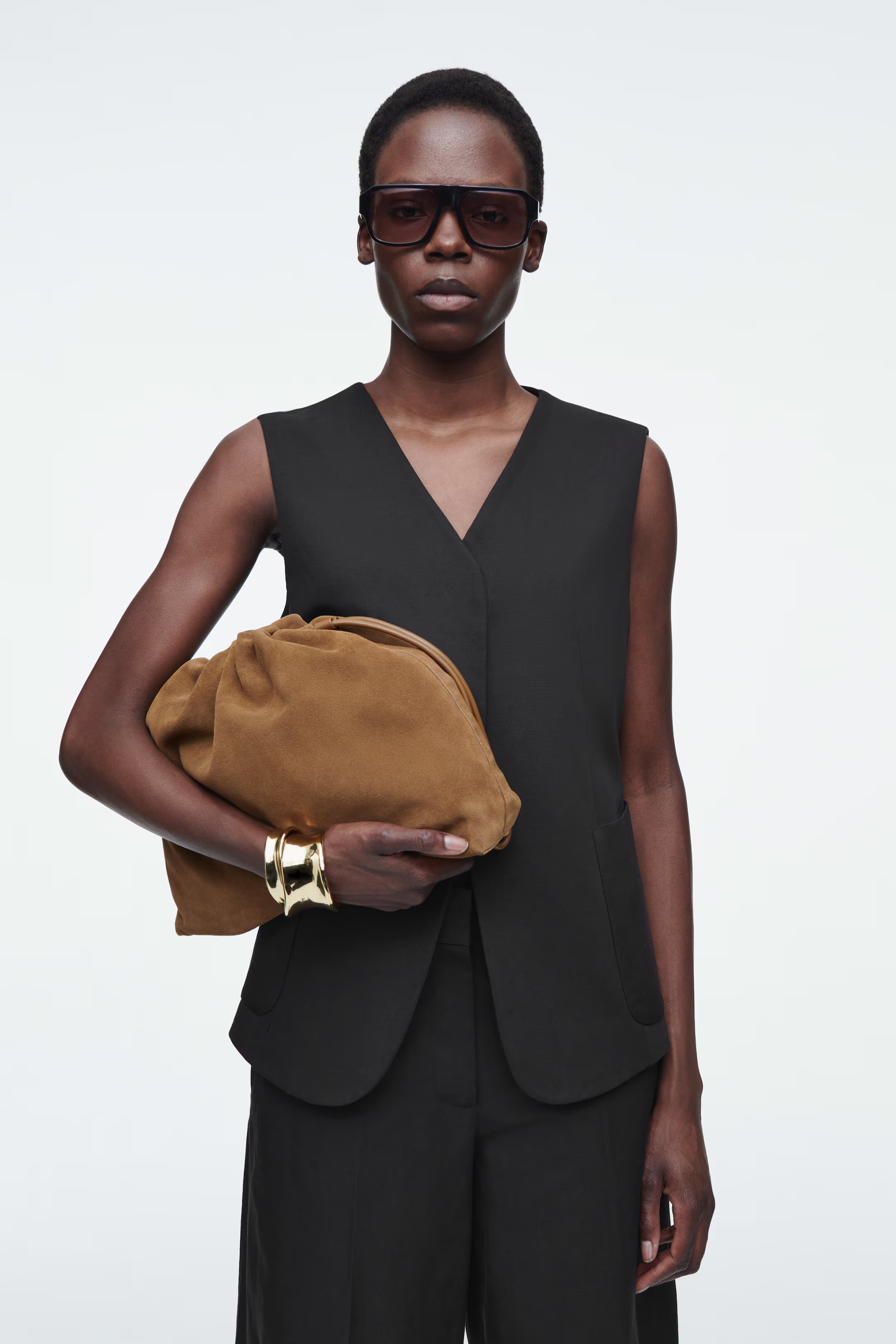 CAVATELLI CLUTCH BAG - SUEDE | H&M (UK, MY, IN, SG, PH, TW, HK)