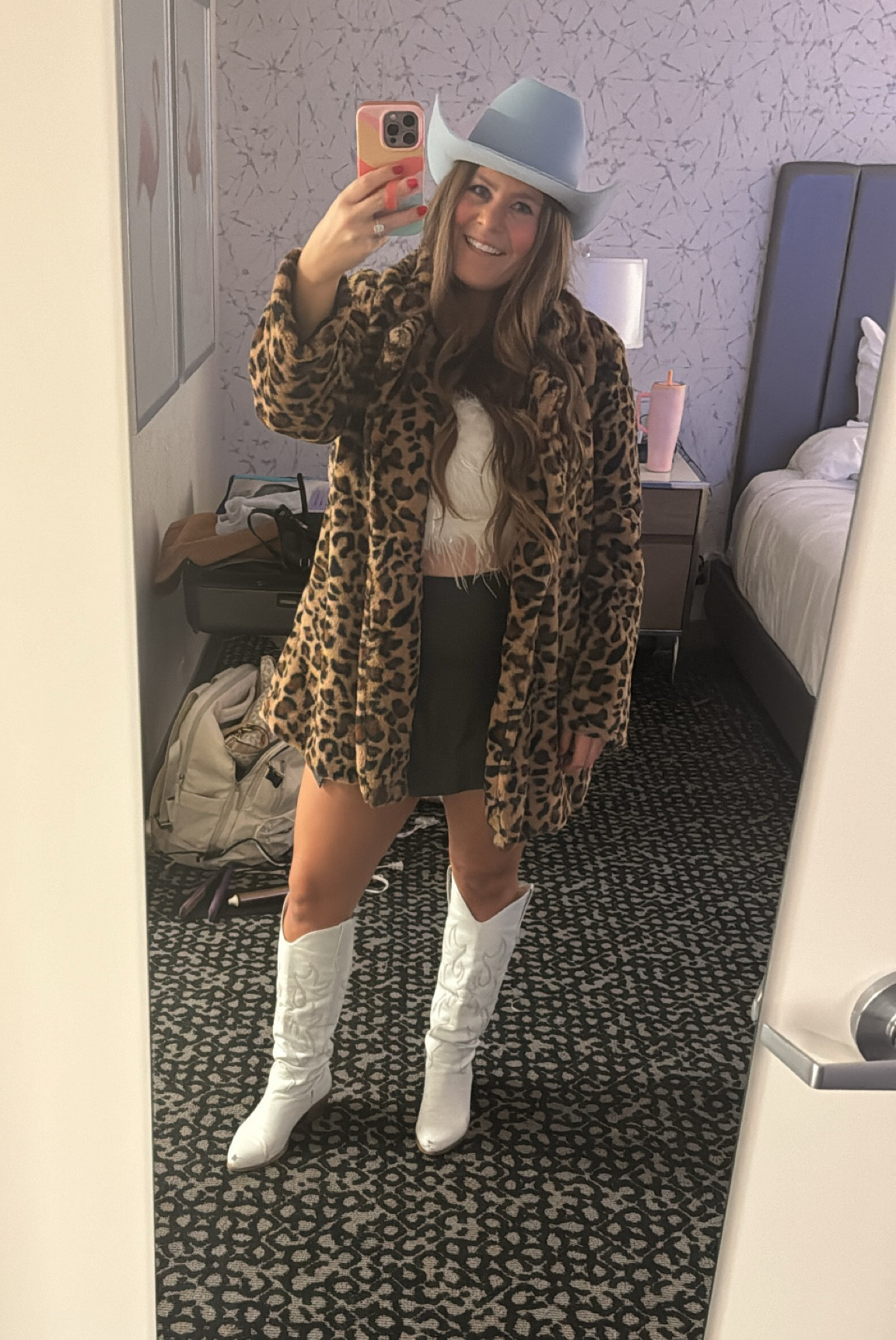 Shania Twain Concert Outfit!

Coat: Size L - TTS
Top: Size L - TTS
Skort: Size L - TTS
Hat: Size SM/MED
Boots: Size 8 - only comes in whole sizes, so I sized up, normally a 7.5, fits fine!

Country western, country concert outfit, NFR outfit, Nashville outfit, Vegas outfit, rodeo, country chic

#LTKMidsize #LTKStyleTip #LTKFindsUnder50