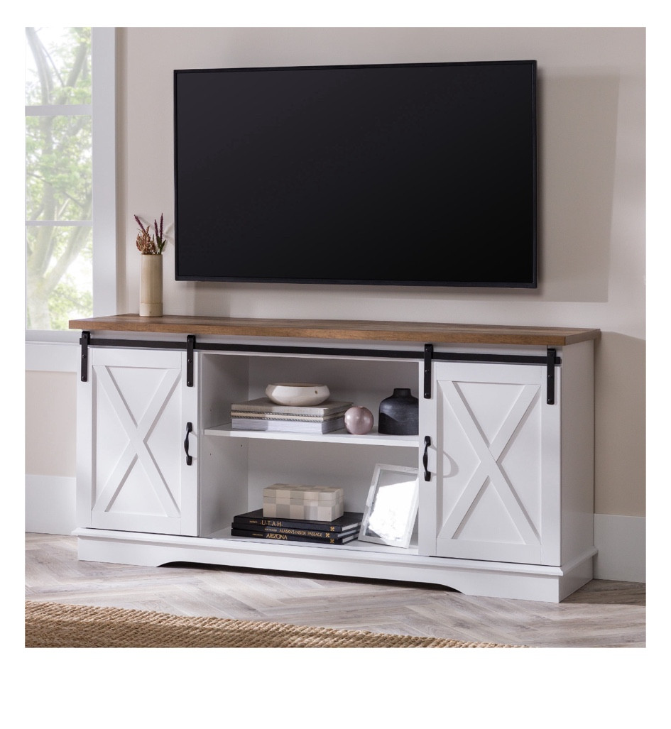 Farmhouse Tv stand SALE 

#LTKxNSale #LTKhome #LTKsalealert