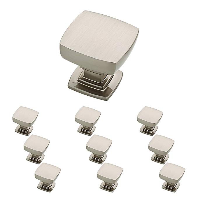 Franklin Brass P29542K-SN-B Parow Kitchen Cabinet Hardware Knob, 10 Pack, Satin Nickel | Amazon (US)