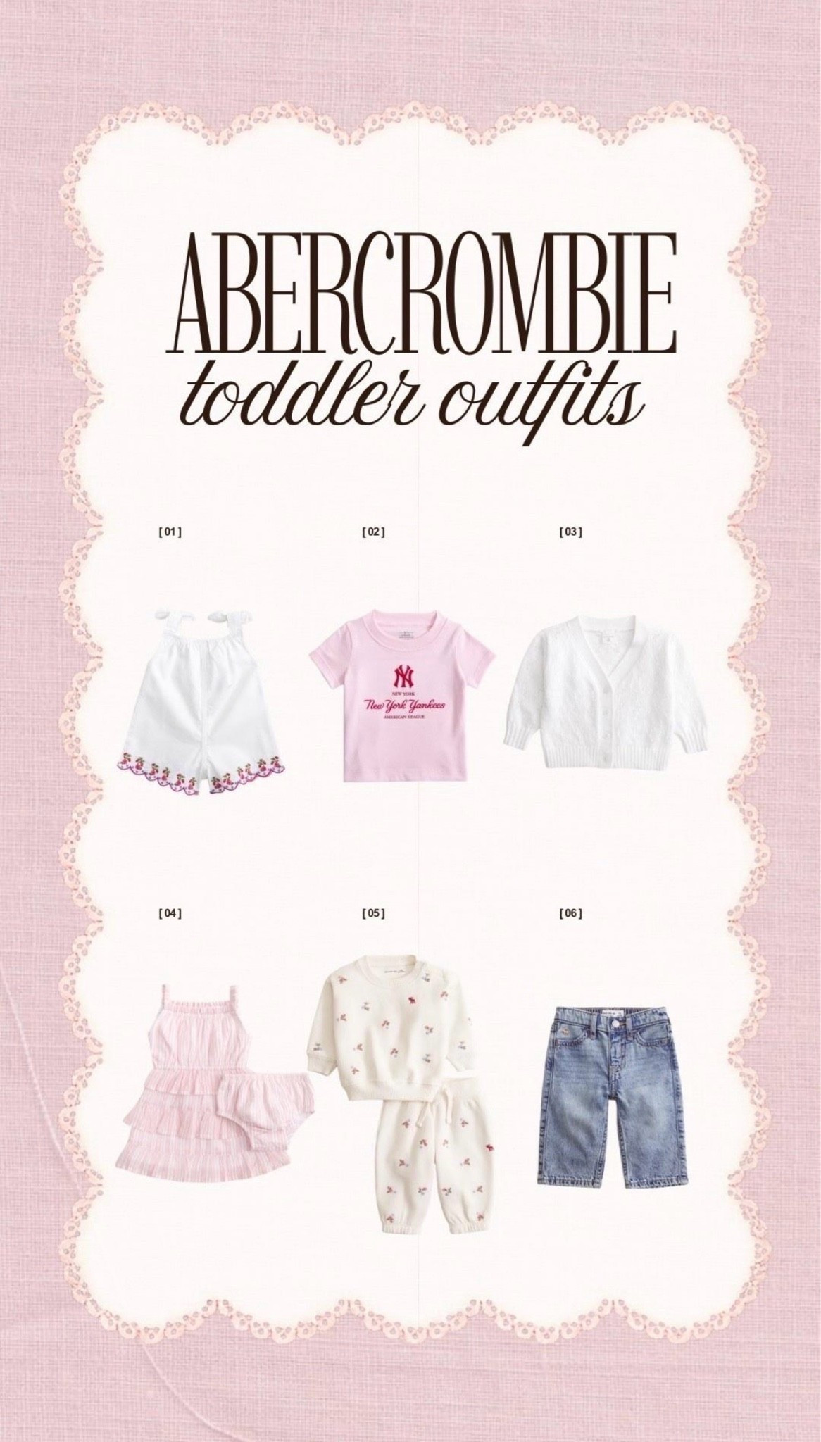 Abercrombie sale happening now until 8/10 40% off all jeans and 20% off almost everything else!
Code: DENIMAF

#LTKSaleAlert #LTKBaby