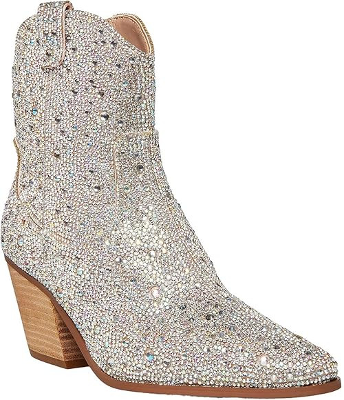 Betsey Johnson Women's Diva Western Boot | Amazon (US)