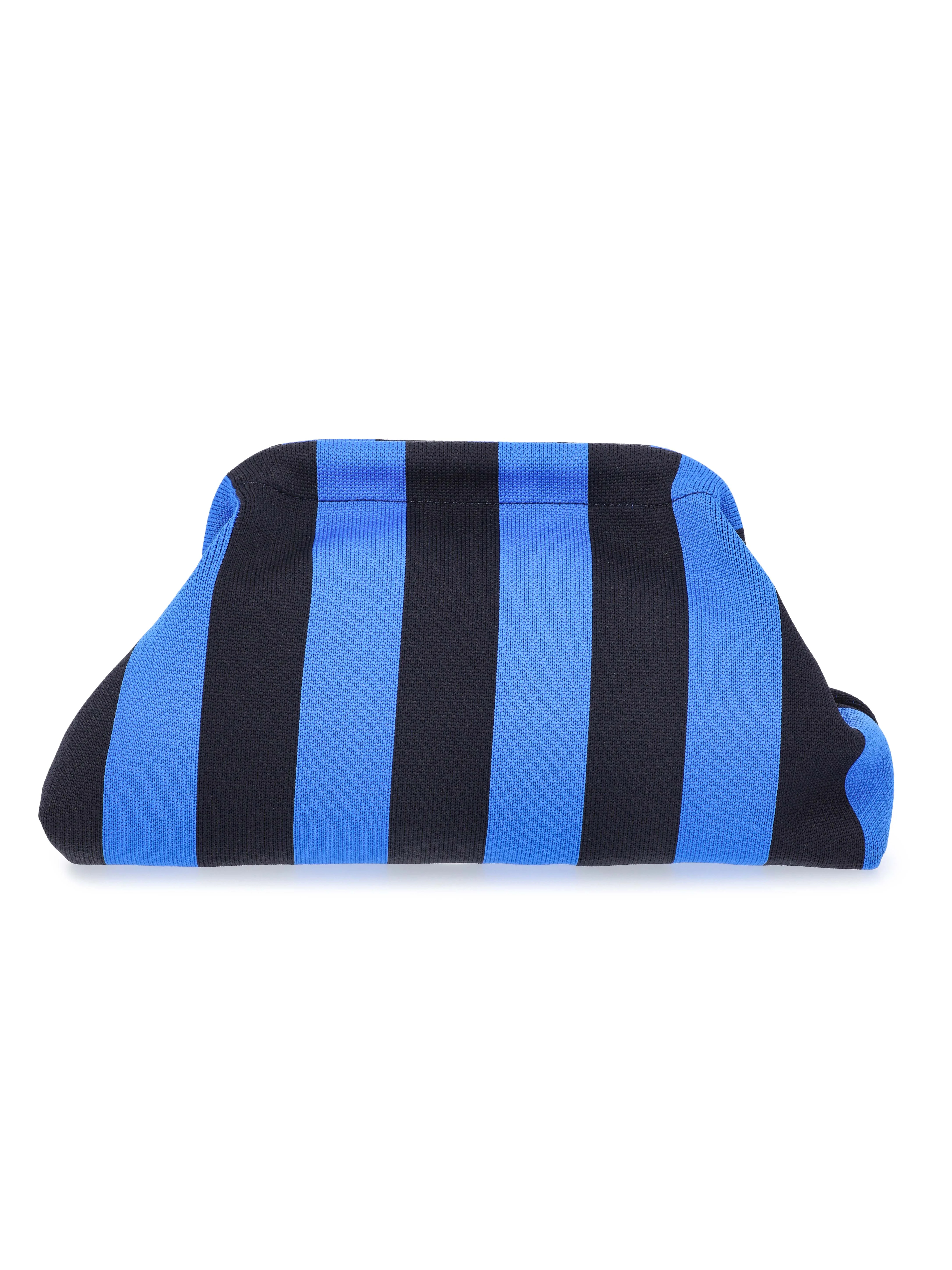 Free Assembly Women's Knit Clutch Handbag, Navy/Blue | Walmart (US)