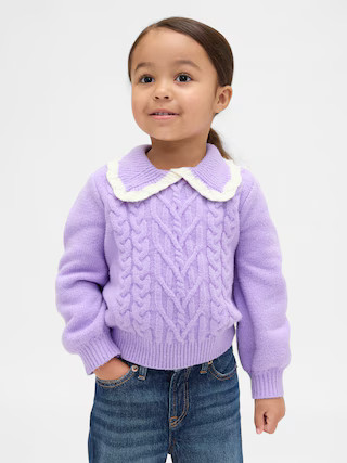 Baby & Toddler CashSoft Collared Sweater | Gap (US)