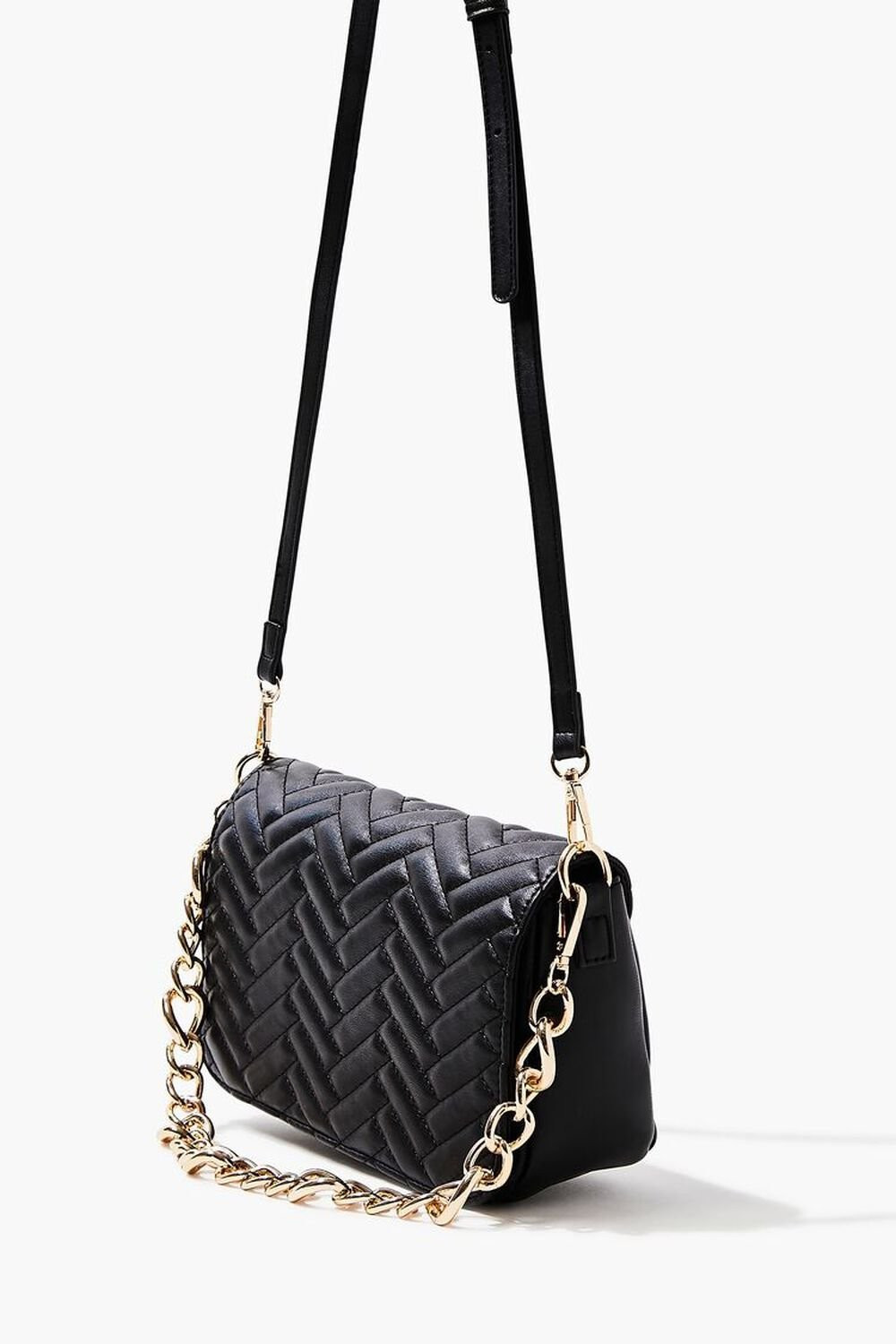 Quilted Chevron Crossbody Bag | Forever 21 | Forever 21 (US)