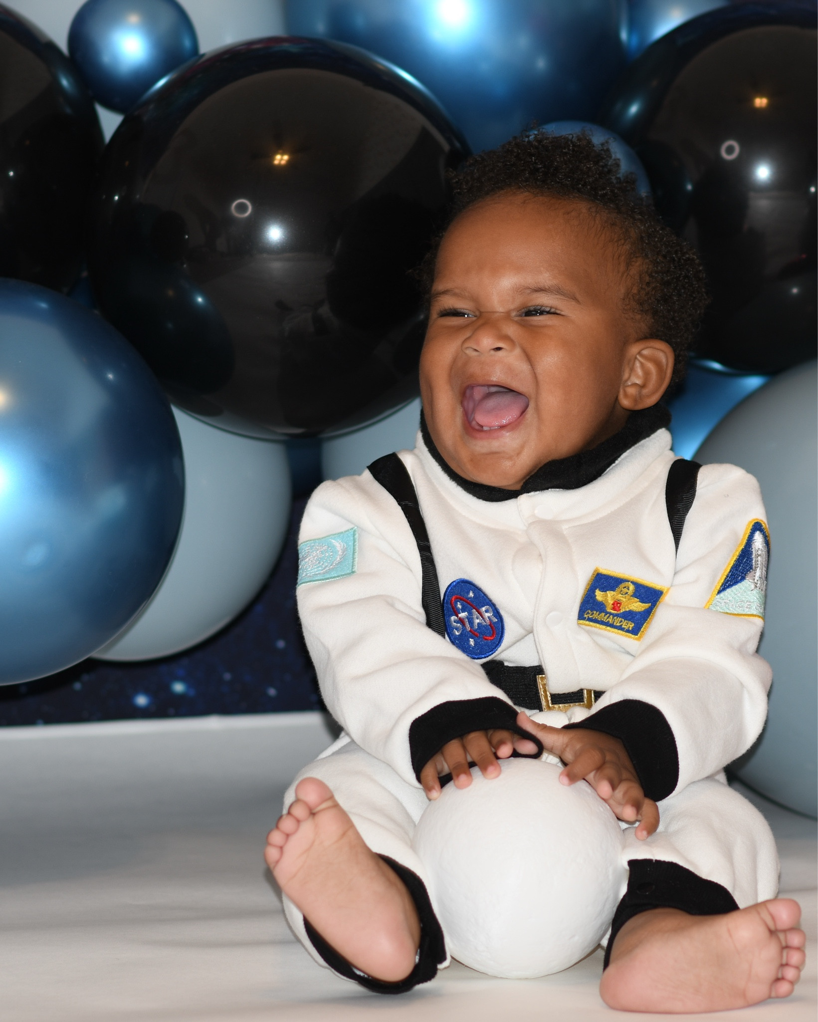 Judah’s first birthday’s theme was First Trip Around The Sun.

I did his smash cake photos myself with this backdrop and astronaut costume. I also reused the backdrop at his birthday party. 

#LTKBaby #LTKKids #LTKParties