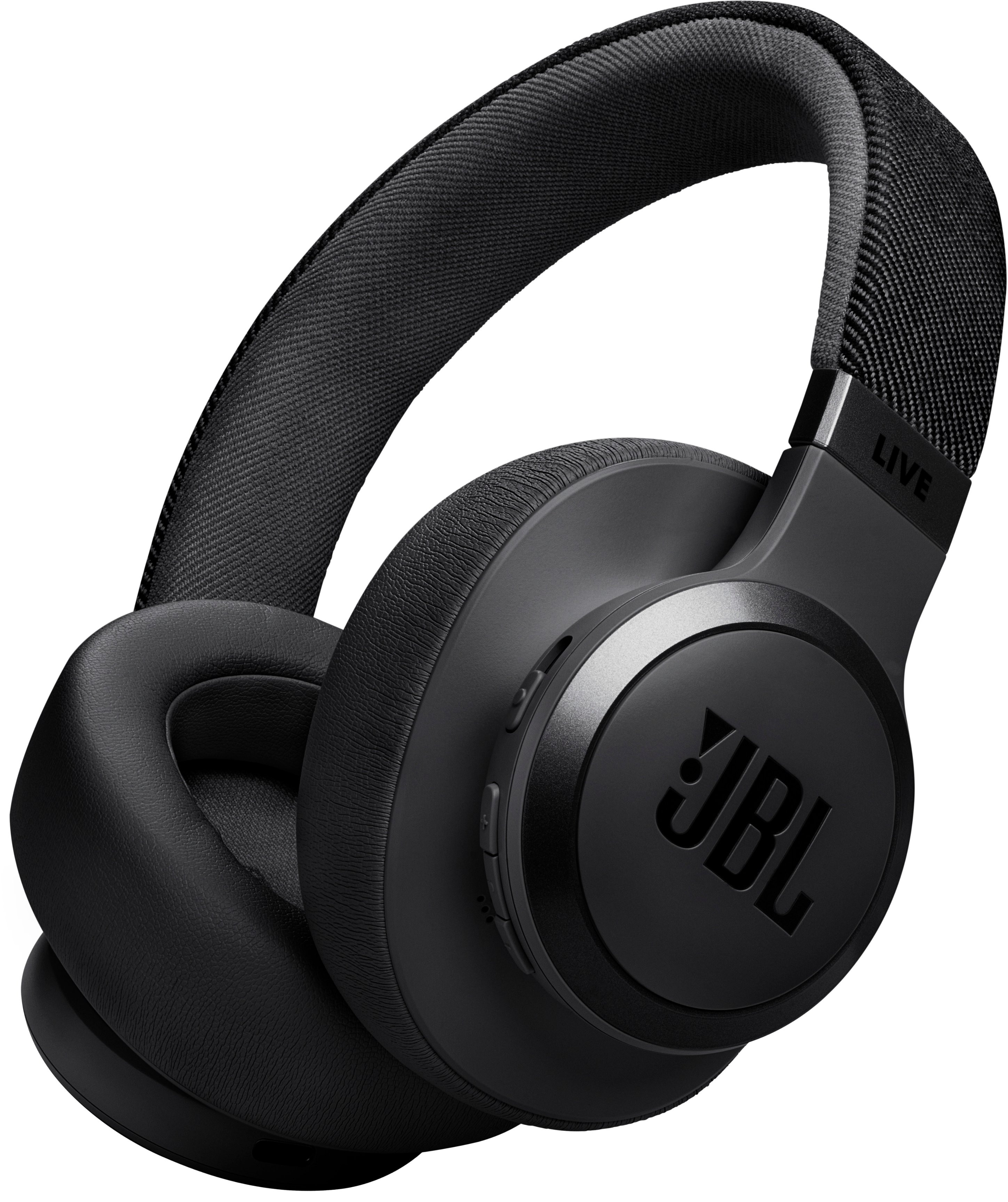 JBL Wireless Over-Ear Headphones with True Adaptive Noise Cancelling Black JBLLIVE770NCBLKAM - Be... | Best Buy U.S.