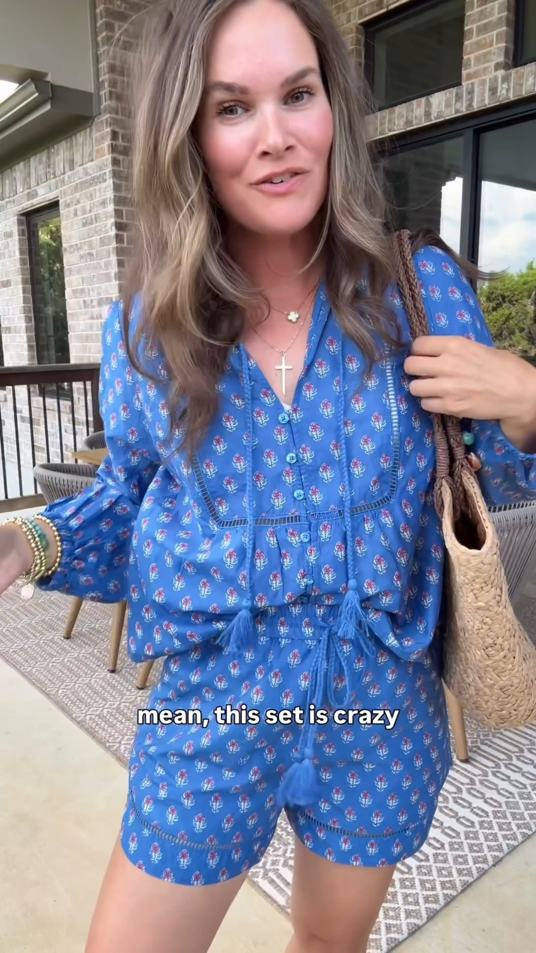 Okay this matching set is GOOD 💙 Lightweight, comfy, and so cute for the 4th of July weekend

#LTKootd #LTKgrwm #LTKdayinmylife