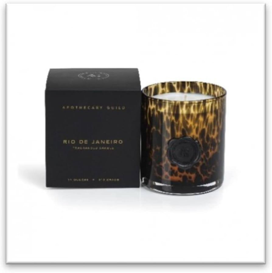 Cedar Leaf and HNOKI Cypress Zodax Apothecary Guild Opal Glass Gift Boxed Scented Jar Candle - 11... | Amazon (US)