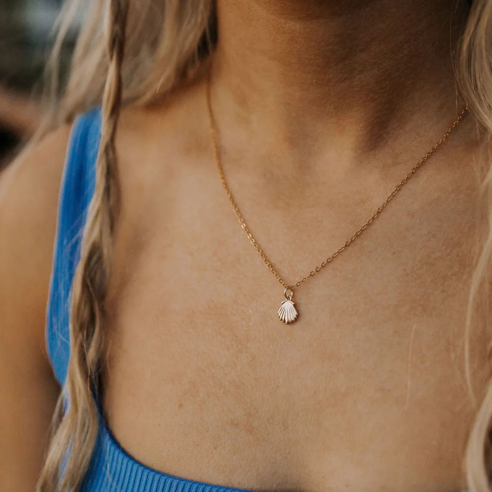 Sea Shell Necklace | Pink Lily