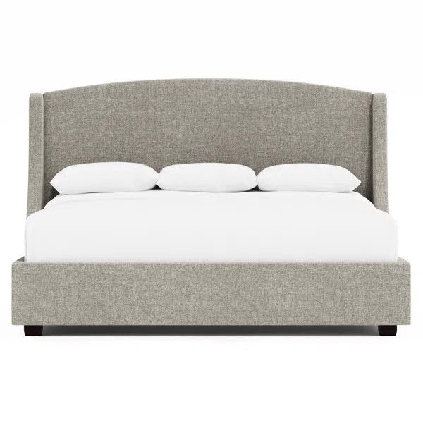 Cooper Upholstered King Wingback Bed | Perigold