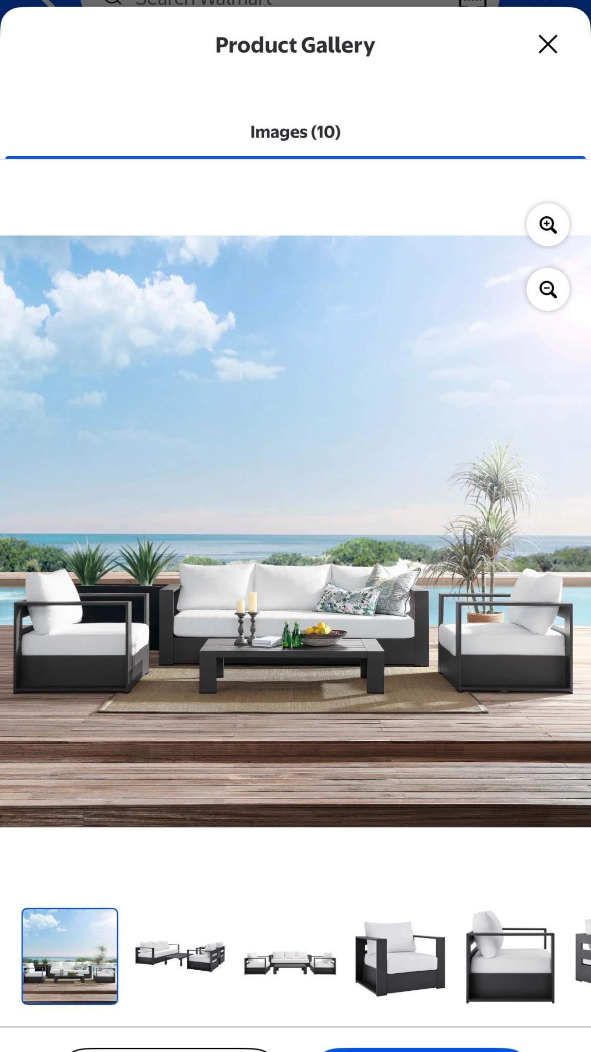 Modway Tahoe Outdoor Patio Powder-Coated Aluminum 4-Piece Set in Gray White

#LTKSaleAlert #LTKSeasonal #LTKHome