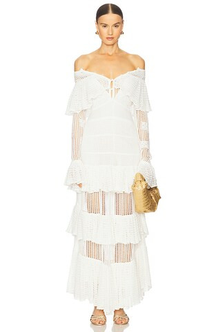 Alexis Carmen Dress in Ivory from Revolve.com | Revolve Clothing (Global)