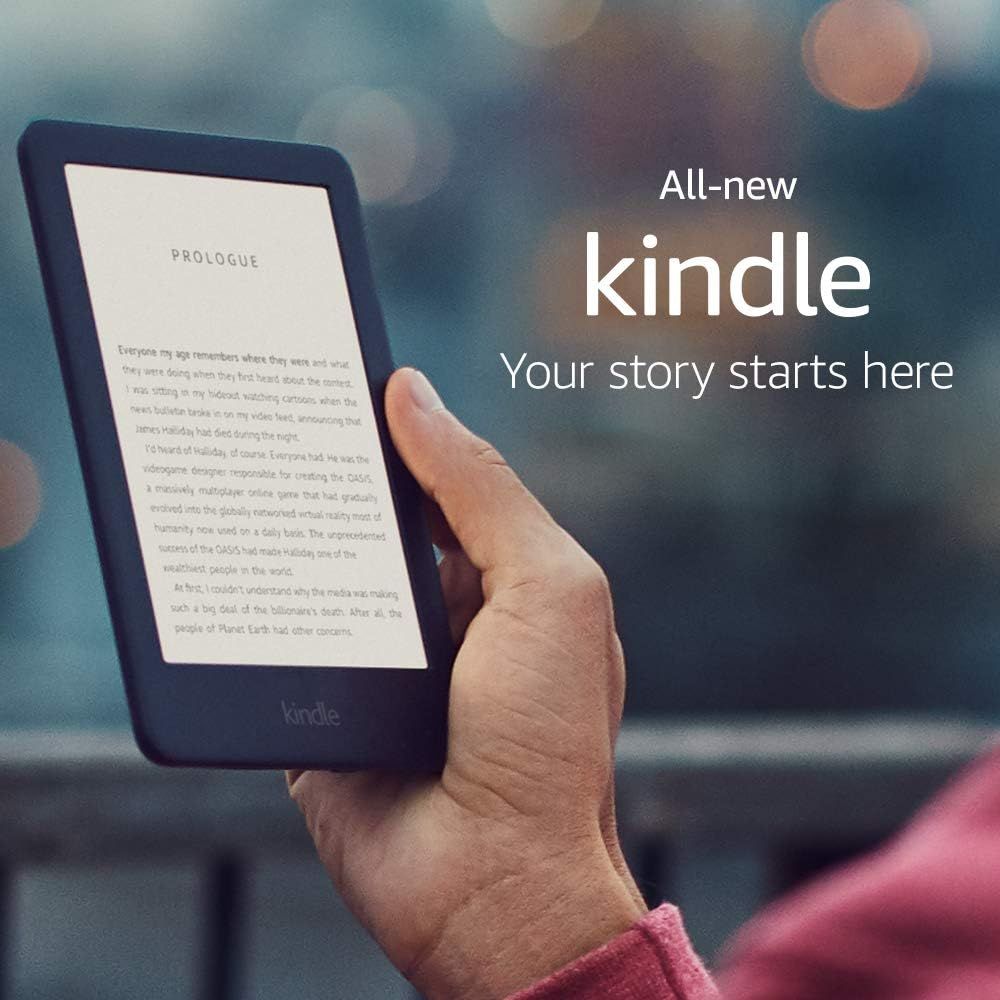 All-new Kindle - Now with a Built-in Front Light - Black - Includes Special Offers | Amazon (US)