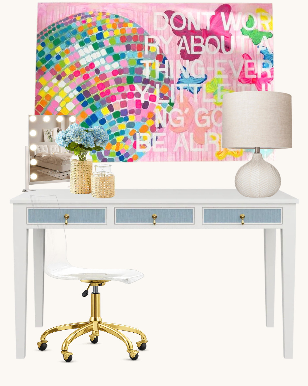 colorful desk decor, colorful dorm decor, preppy desk setup, girly desk decor, fun desk accessories, statement wall art, colorful wall art, disco ball art, gallery wall inspo, dopamine decor, maximalist decor, colorful home decor, pink decor, blue decor, feminine workspace, chic desk setup, study space decor, dorm desk inspo, college apartment decor, dorm room decor, sorority room decor, college bedroom decor, university of alabama dorm, bama dorm, dorm room inspiration, desk styling, desk organization, acrylic desk chair, gold accents, vanity mirror, makeup mirror with lights, hydrangea decor, coffee table book decor, aesthetic desk setup, cute workspace, home office decor, apartment decor, apartment inspiration, trendy home decor, colorful bedroom decor, feminine home decor, preppy room decor, pink aesthetic, colorful aesthetic, designer inspired decor, target home, amazon finds, LTK home, pottery barn style, grandmillennial decor, chic apartment decor, stylish workspace, luxury dorm decor, home decor inspiration, dorm room ideas, sorority girl decor, college apartment inspo, glam desk decor, colorful interiors, statement decor, happy home decor, playful decor, coquette decor, modern preppy decor, dorm room styling, desk accessories, cute apartment decor, home styling ideas, aesthetic bedroom decor, bright and cheerful decor, dorm room must haves, study motivation decor, colorful workspace inspiration

#LTKU #LTKHome #LTKSaleAlert