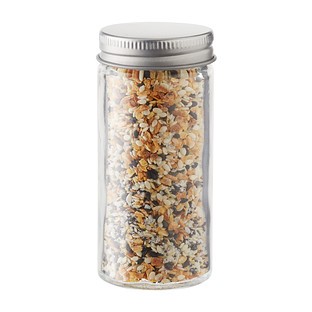 3 oz. Glass Spice Bottle with Chrome Lid | The Container Store