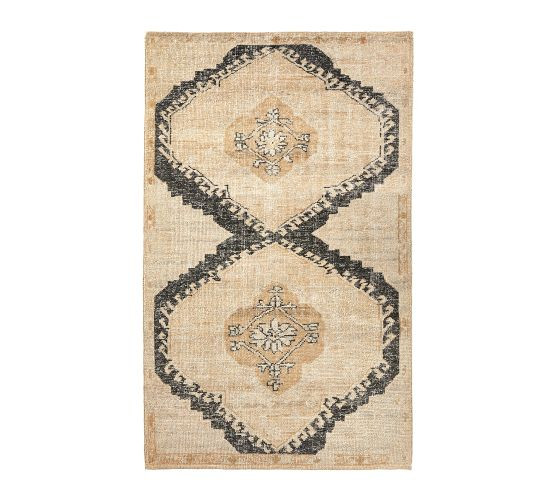 Custom Demitria Hand-Knotted Wool Rug | Pottery Barn (US)