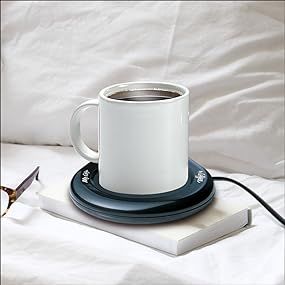 Mr. Coffee Mug Warmer for Coffee and Tea, Portable Cup Warmer for Travel, Office Desks, and Home,... | Amazon (US)