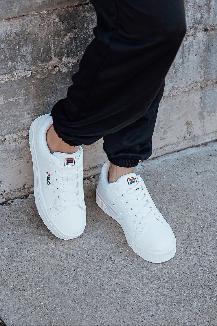 Panache White Multi Platform Sneakers | Lulus (US)
