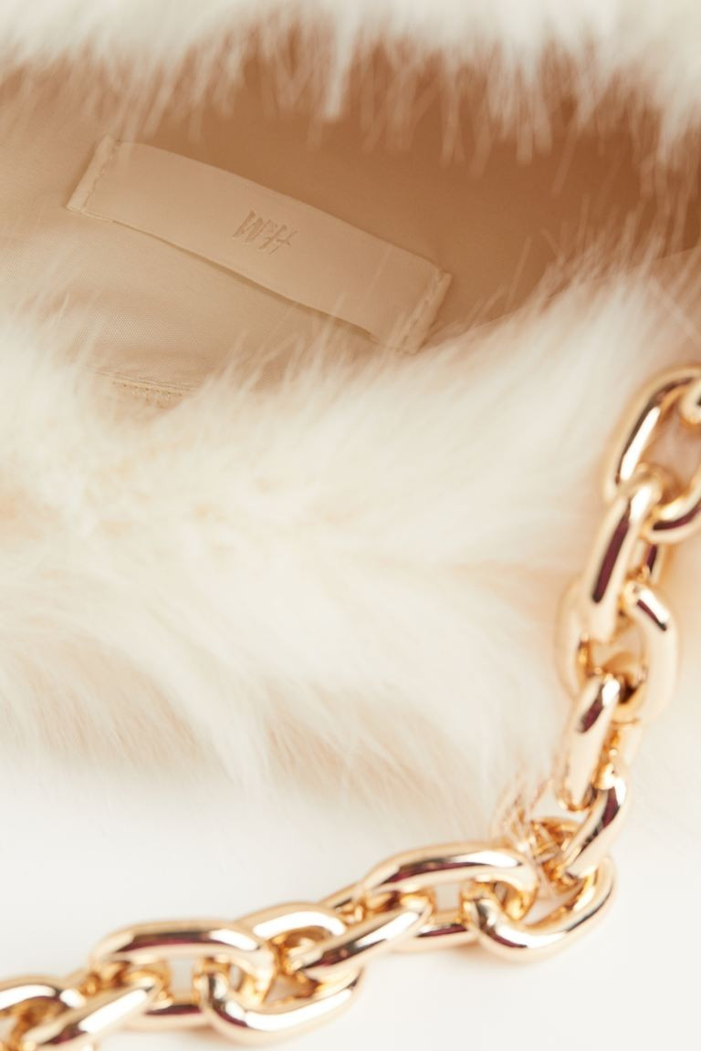 Faux Fur Clutch Bag | H&M (US + CA)