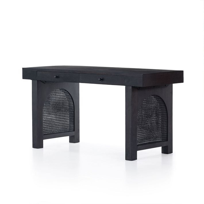 Cane Arches Desk (60") | West Elm (US)