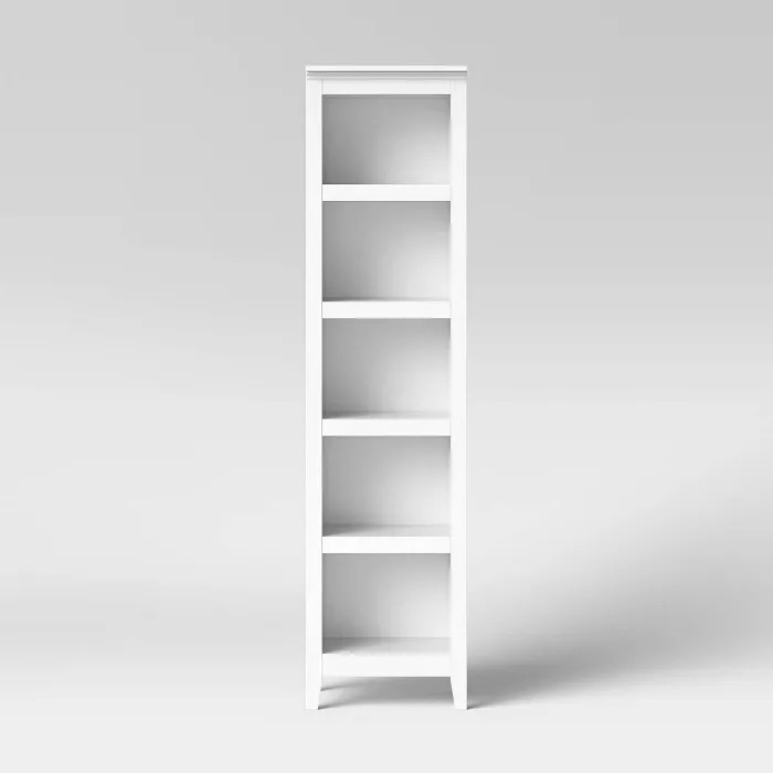 72" Carson Narrow Bookcase - Threshold | Target