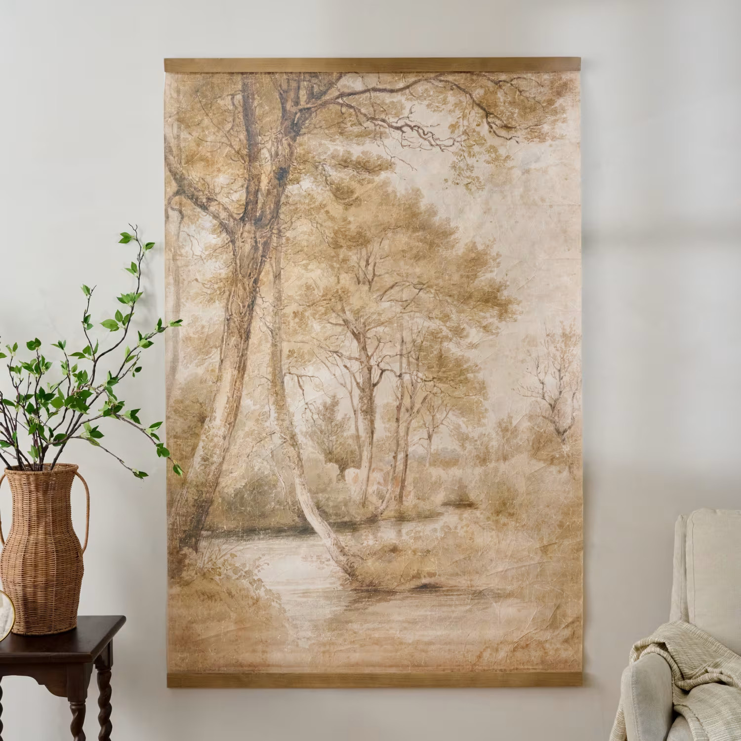 Oversized Folklore Forest Tapestry | Magnolia