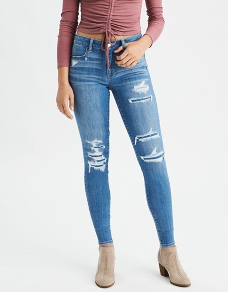 AE Denim X High-Waisted Jegging | American Eagle Outfitters (US & CA)
