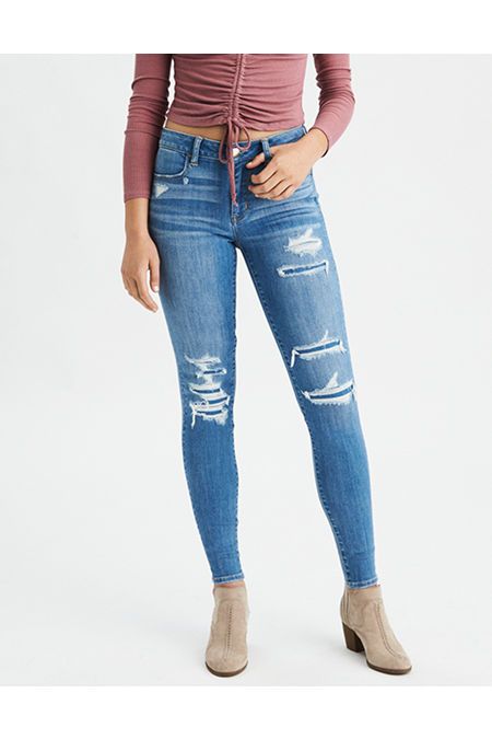 AE Denim X High-Waisted Jegging | American Eagle Outfitters (US & CA)
