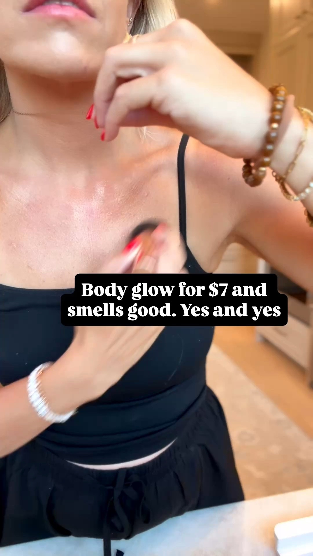 $9 body glow!