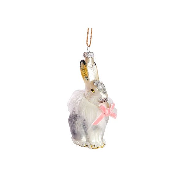 Pearl Bunny Ornament | Caitlin Wilson Design