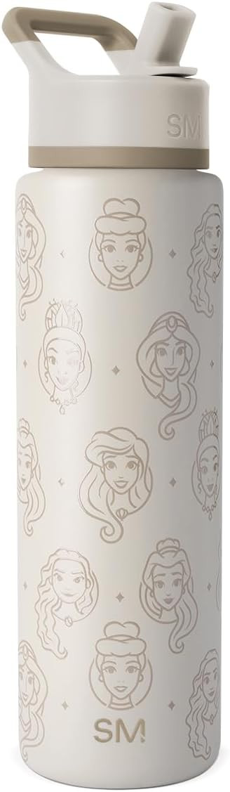 Simple Modern Summit Water Bottle with Straw Lid | Disney 30oz Leak Proof Stainless Steel Insulat... | Amazon (US)