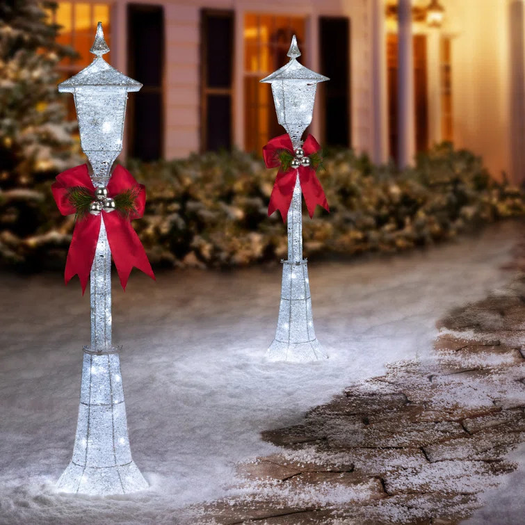 48 Inch Lamppost LED Lighted Display | Wayfair North America