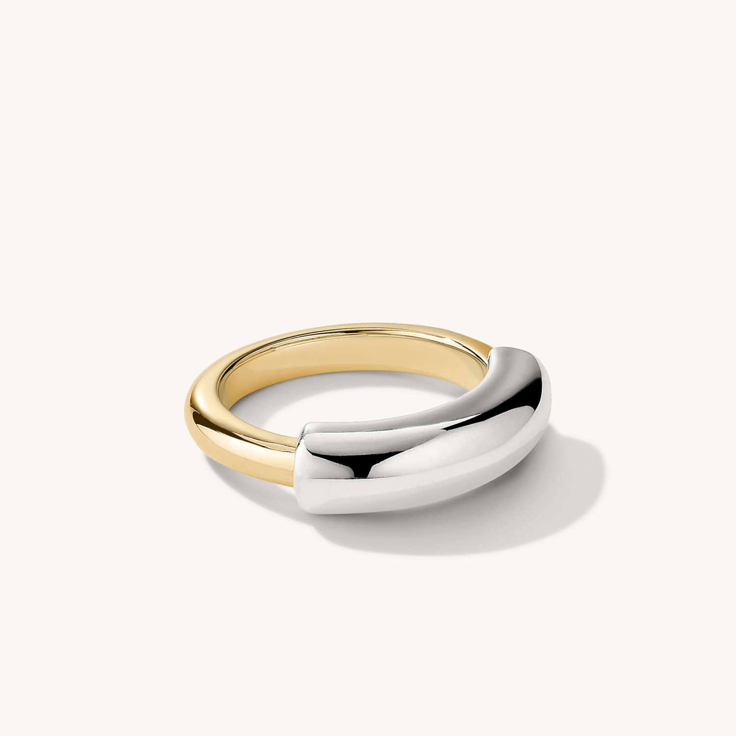 Mixed Tube Ring | Mejuri (Global)