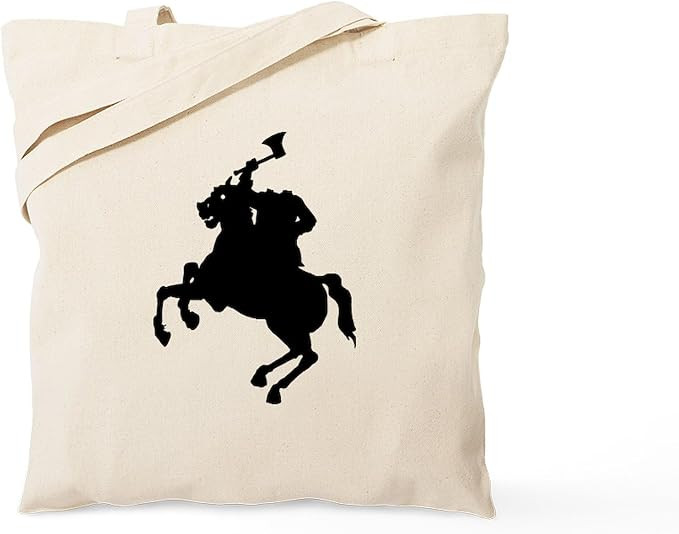 CafePress Headless Horseman Tote Bag Reusable Natural Beige Canvas Shopping Bag | Amazon (US)