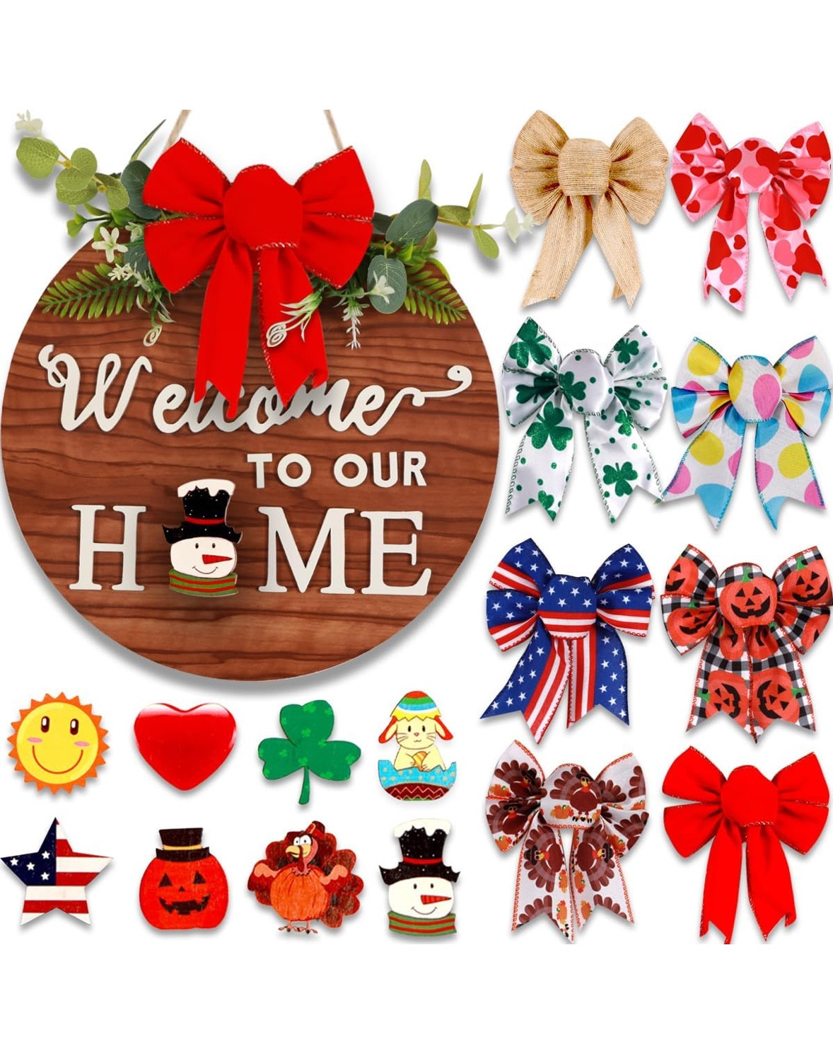 The perfect gift for anyone in your life….these interchangeable home signs are great to make any house feel like home during a holiday ! #giftguide #home #homedecor #homesign 

#LTKGiftGuide #LTKSaleAlert #LTKSeasonal