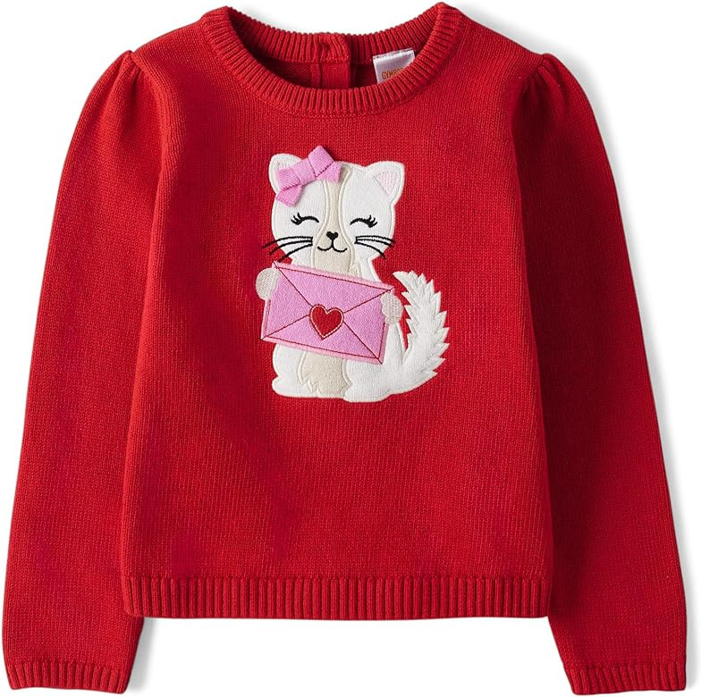 Gymboree Girls' and Toddler Long Sleeve Sweaters Seasonal | Amazon (US)