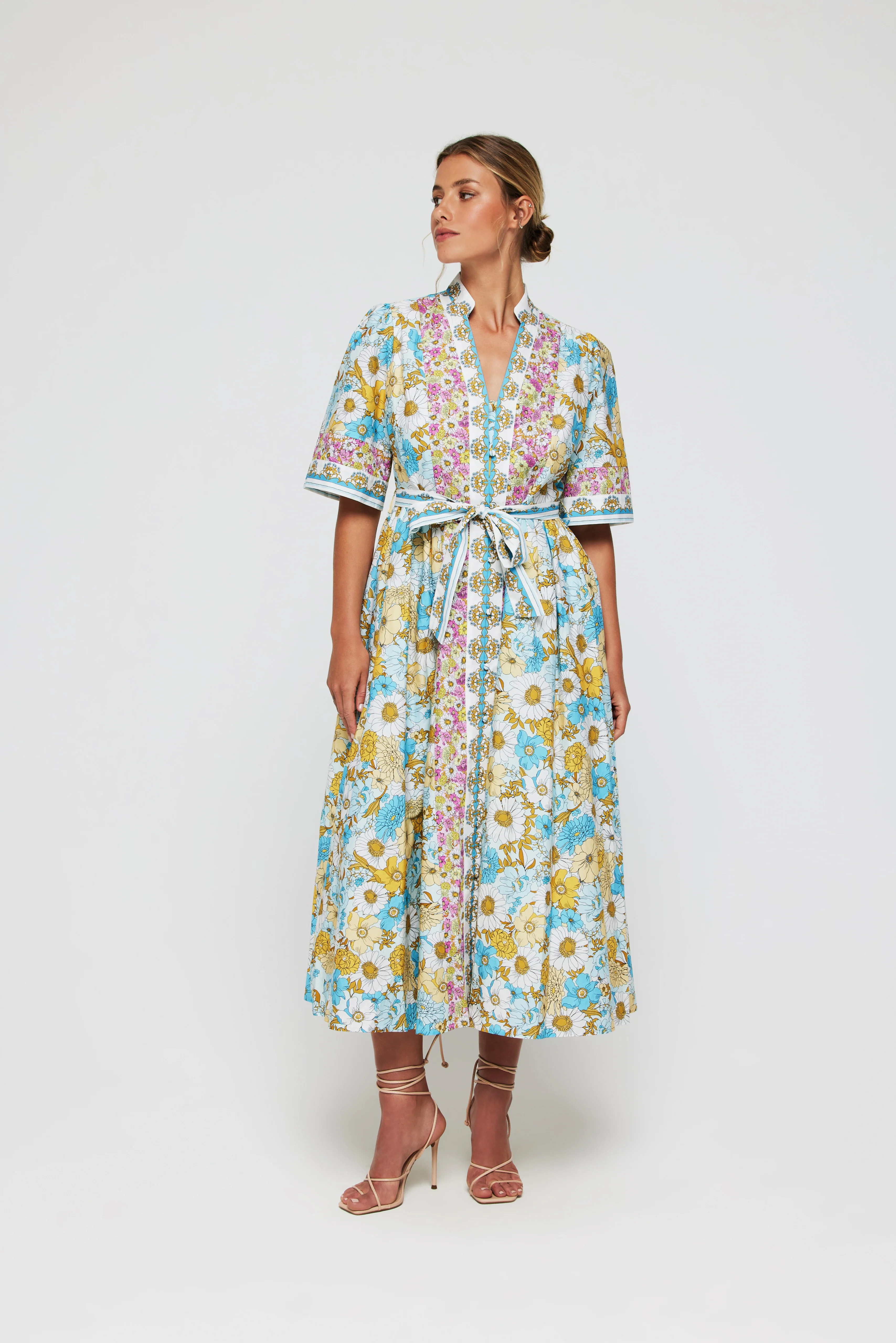 Collar Neck Dress | Hermoza