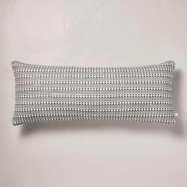 Mini Geo Diamond Indoor/Outdoor Throw Pillow - Hearth & Hand™ with Magnolia | Target