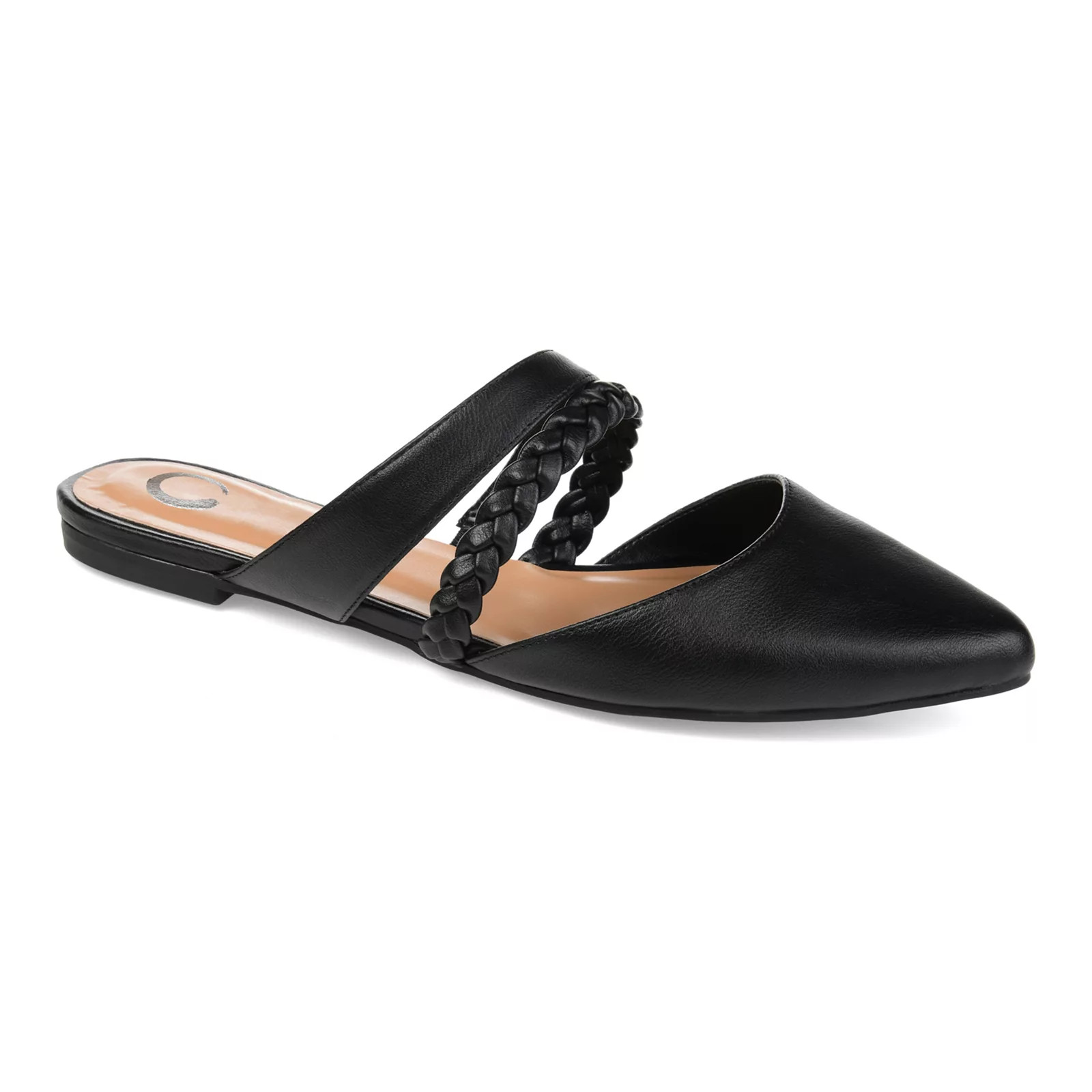 Journee Collection Olivea Women's Flats, Size: 6.5, Black | Kohl's