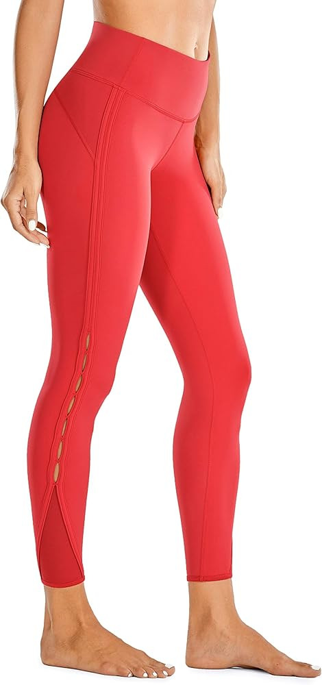 CRZ YOGA Naked Feeling High Waist Yoga Pants 7/8 Workout Leggings for Women -25 Inches | Amazon (US)