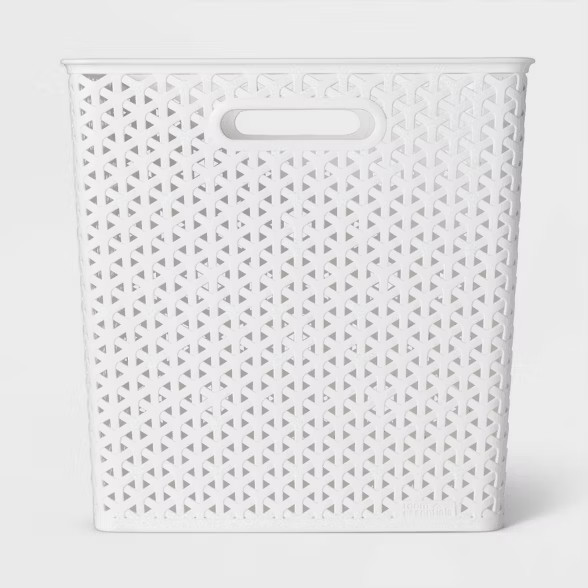 Y-Weave 13" Cube Decorative Storage Basket - Room Essentials™ | Target