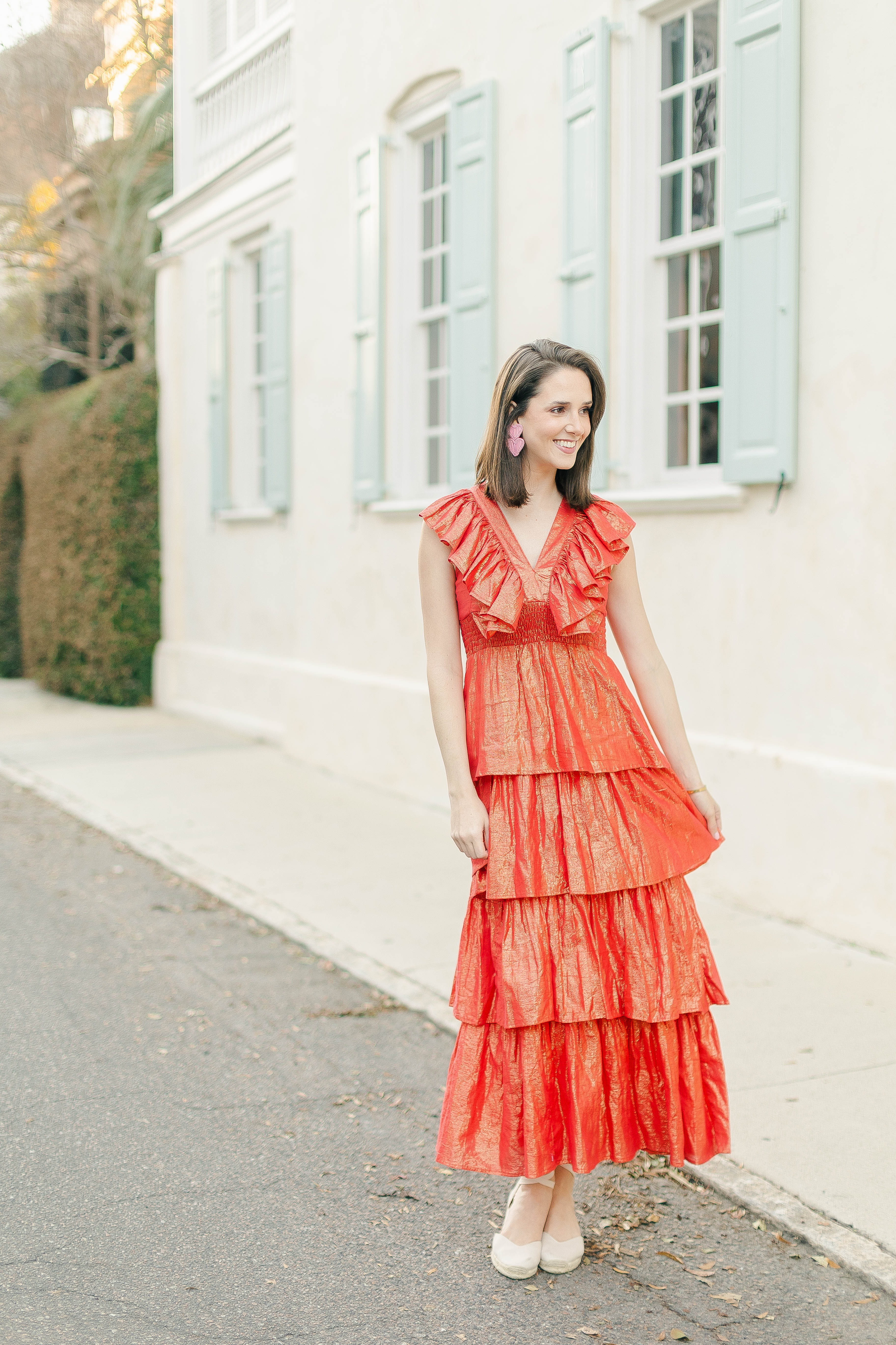 Alexis Ruffle | Poppy Red | Victoria Dunn 