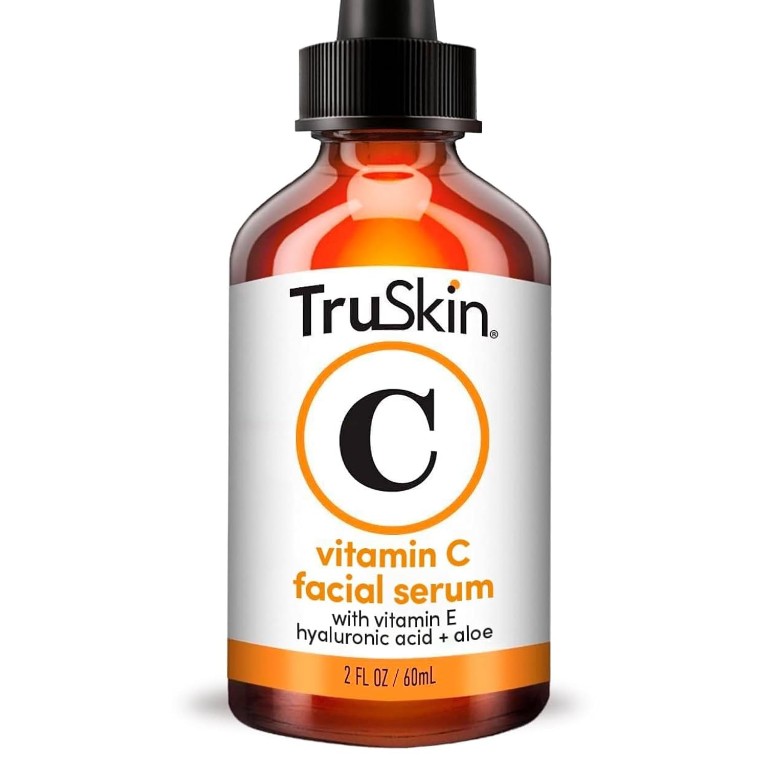 TruSkin Brightening Vitamin C Serum for Face with Hyaluronic Acid, 2 fl oz | Amazon (US)