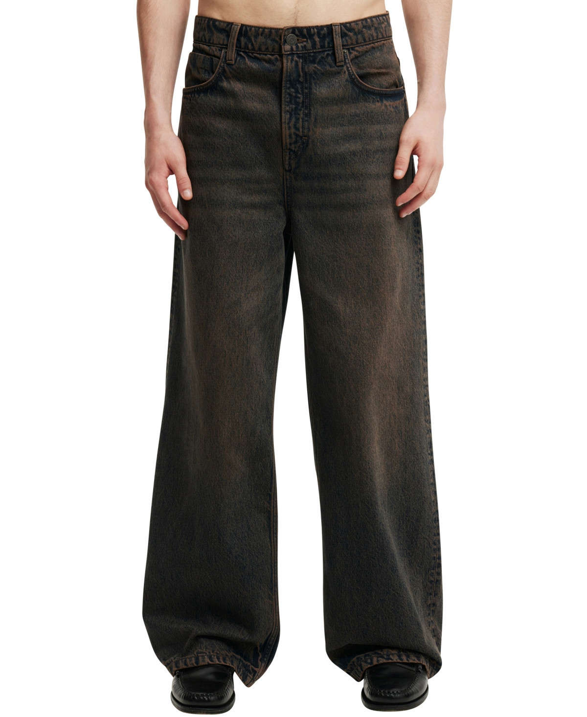 Cotton On Men's Super Baggy Jean - Mocha | Macy's