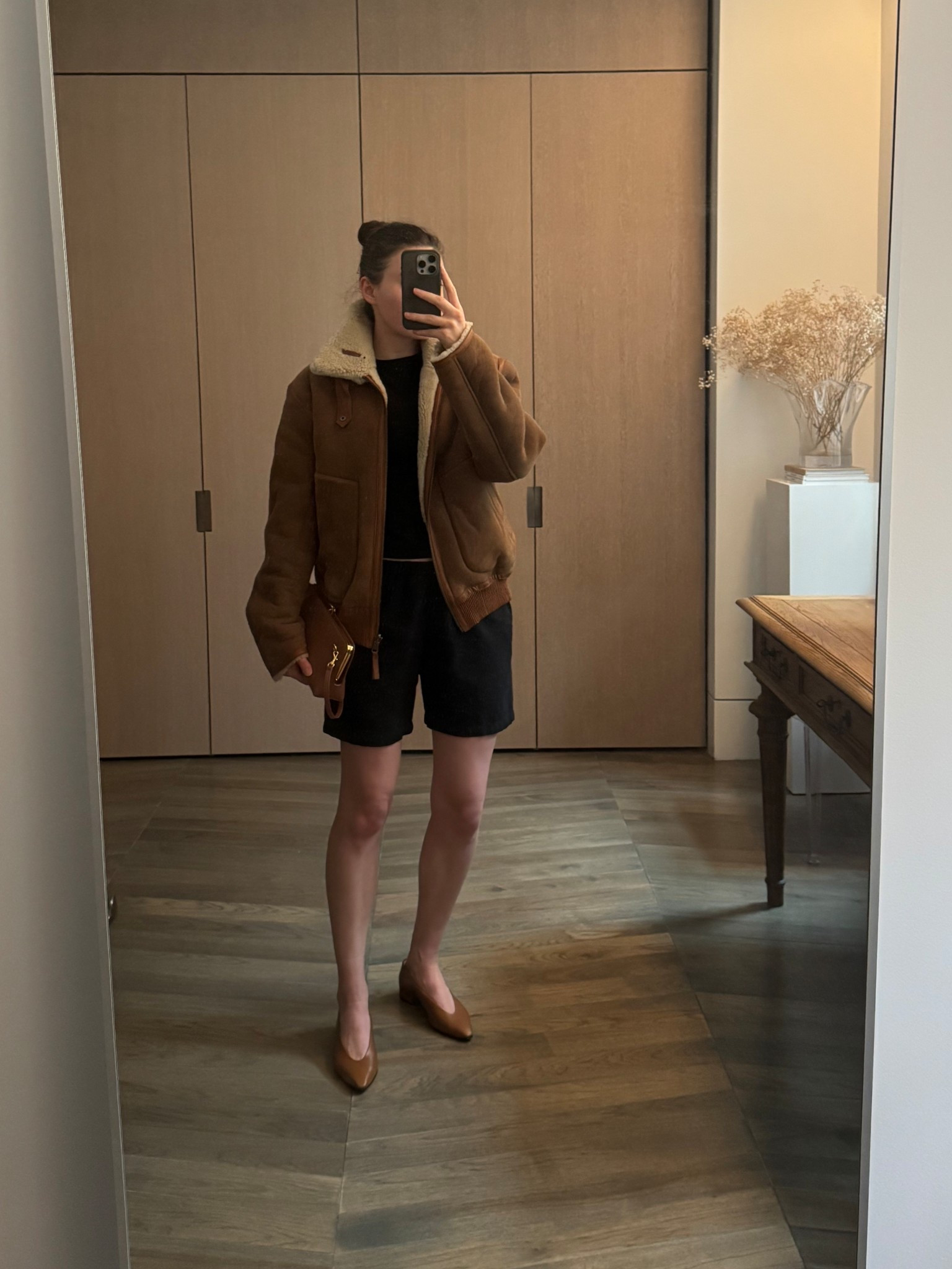 Hemmed the shorts slightly 

#LTKShoeCrush #LTKItBag #LTKStyleTip