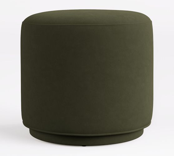 Jake Leather Swivel Stool | Pottery Barn (US)